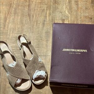 Johnston & Murphy Cecilia Women's Beige Sandals